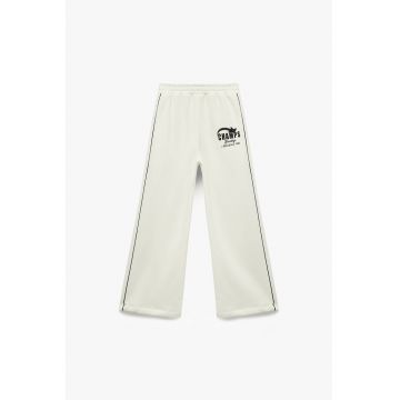 Pantaloni de trening din amestec de bumbac