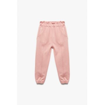 Pantaloni din bumbac cu buzunare laterale