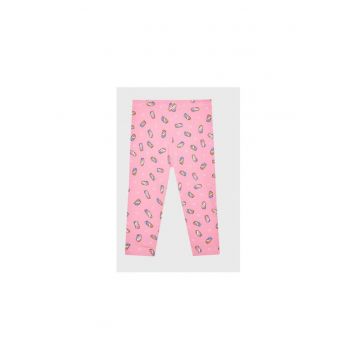 Pantaloni fete -  301772514 - Bumbac - Roz