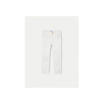 Pantaloni fete  3553 - Modal/Bumbac - Ecru