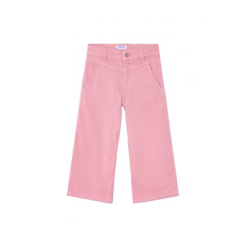 Pantaloni fete  3555 - Bumbac - Roz
