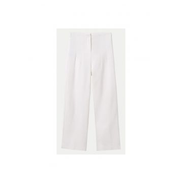 Pantaloni fete  6532 - Viscoza/Poliamida - Ecru