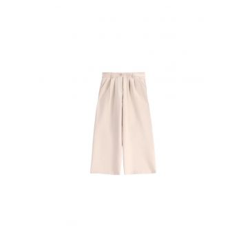 Pantaloni fete WC5119101EJG-003 -  Bumbac - Bej