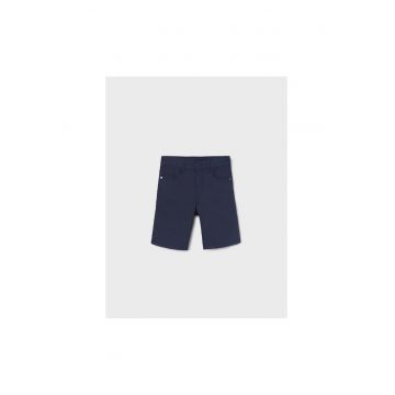 Pantaloni lungi -  302020744 - Bumbac - Elastan - Albastru marin