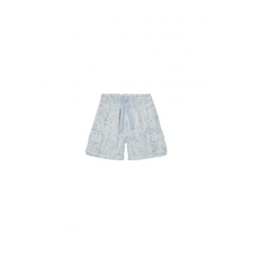Pantaloni scurti baieti  4Q89G902L - In/Viscoza - Albastru