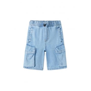 Pantaloni scurti din denim baieti  13240411 - Bumbac - Albastru