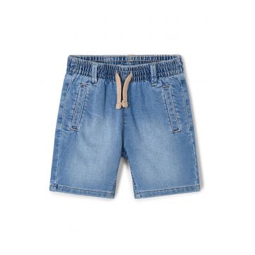Pantaloni scurti din denim baieti  3222 65 - Bumbac/Poliester - Albastru