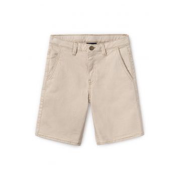 Pantaloni scurti din denim baieti  6206 - Bumbac - Bej