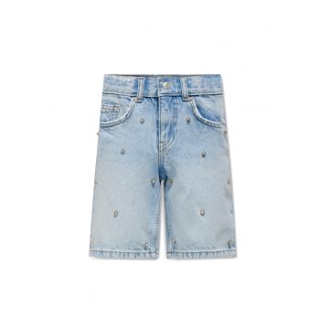 Pantaloni scurti din denim fete  15345159 - Bumbac - Albastru