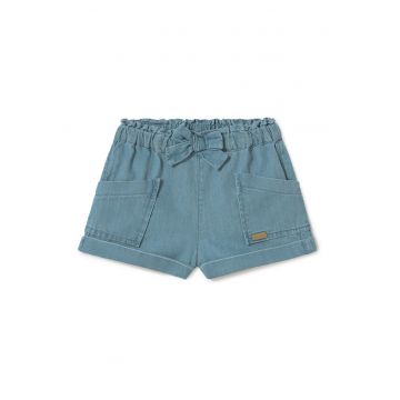 Pantaloni scurti fete  1227 81 - Bumbac/Lyocell - Albastru