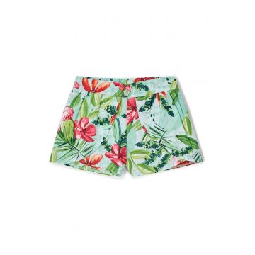 Pantaloni scurti fete  3908 - Bumbac - Verde