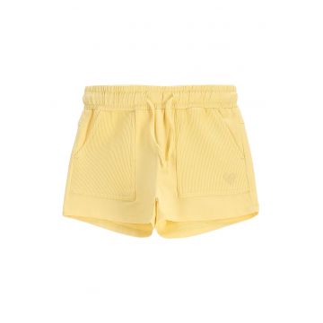 Pantaloni scurti fete  WC5121401HGK - Bumbac/Elastan - Galben