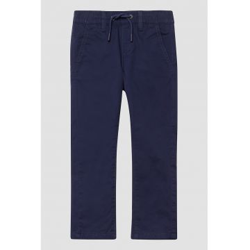 Pantaloni slim-fit cu snur
