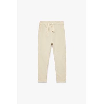 Pantaloni tricotati din bumbac Pantaloni tricotati din bumbac