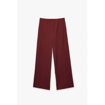 Pantaloni uni regular fit