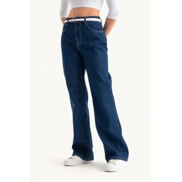 Blugi croiala talie inalta