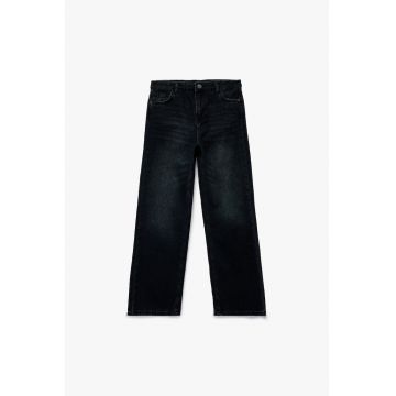 Blugi cu croiala ampla - Albastru ultramarin