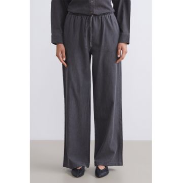 Blugi cu talie ajustabila - Gri inchis