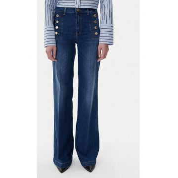 Blugi dama -  305405586 - Bumbac - Albastru - Albastru