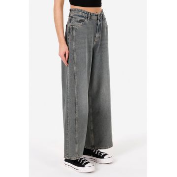 Blugi din amestec de lyocell cu croiala dreapta Blugi din amestec de lyocell cu croiala dreapta