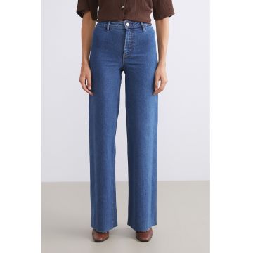 Blugi drepti - Albastru