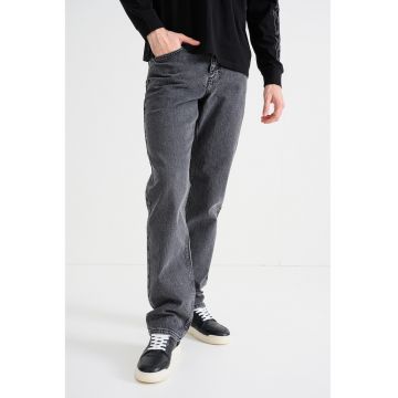 Blugi drepti - Gri melange