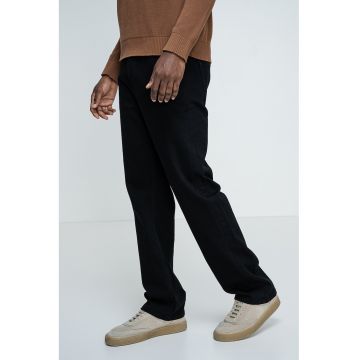 Blugi drepti regular fit Otis - Negru