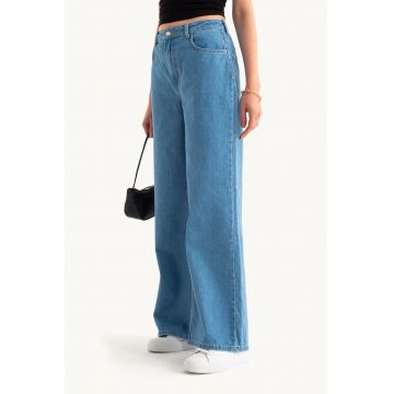 Blugi evazați - Albastru