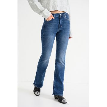 Blugi evazati Sylvia - Albastru inchis