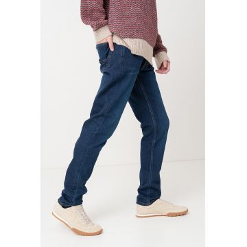 Blugi regular fit uni - Albastru