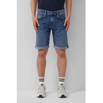 Blugi scurti regular fit - Albastru inchis
