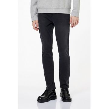 Blugi slim fit Brad - Negru stins