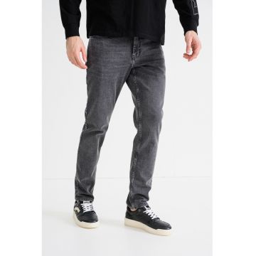 Blugi slim-fit - Gri inchis melange