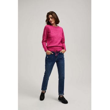 Jeansuri boyfriend bleumarin - Bleumarin