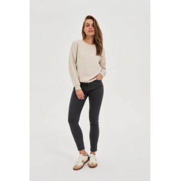 Jeansuri skinny grafit - Gri grafit