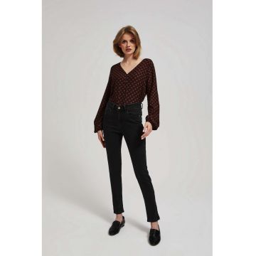 Jeansuri skinny negre - Negru