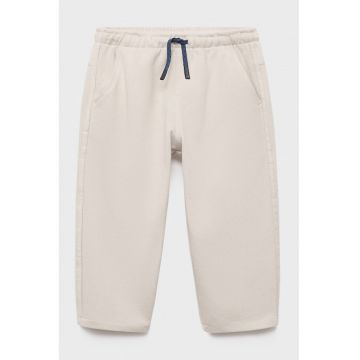 Pantaloni de trening cu buzunare oblice - Maro nisip