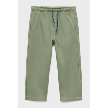 Pantaloni de trening cu buzunare oblice - Verde feriga