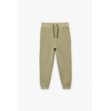 Pantaloni de trening cu snur - Kaki