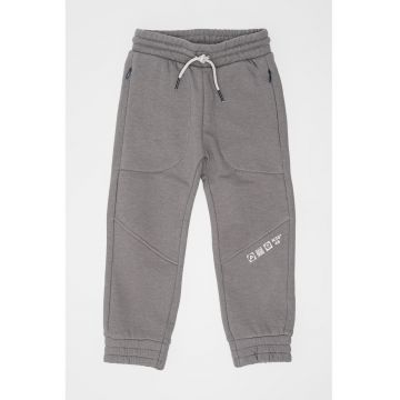 Pantaloni de trening cu talie ajustabila - Gri inchis