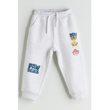 Pantaloni de trneing cu snur - Alb murdar