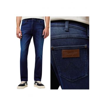 bărbați  Larston 812 slim tapered - albastru închis - elastic L32 - Albastru
