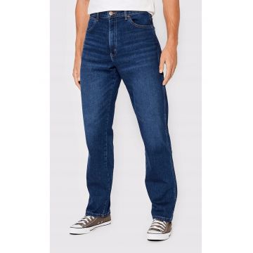Blugi barbati  Frontier - relaxati - albastru inchis - bumbac - Albastru