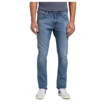 Blugi barbati Luke cu croiala Slim Tapered albastru - Albastru pastel