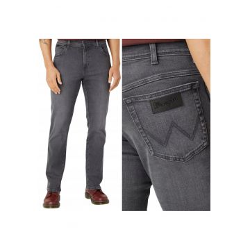 Blugi barbati  Texas gri W36 L32 - drepti - elasticitate medie