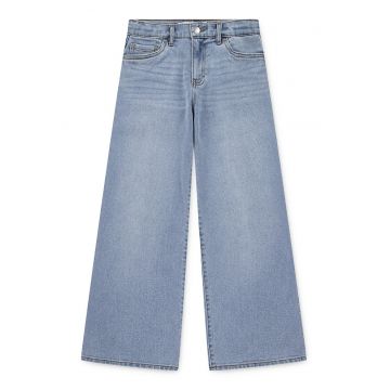 Blugi cu croiala ampla - Albastru deschis