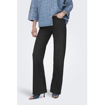 Blugi cu croiala ampla Hannah - Negru
