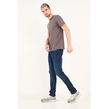 Blugi cu croiala dreapta - Albastru inchis