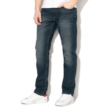 Blugi cu croiala dreapta Marvin - Albastru inchis