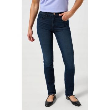 Blugi dama 112355304 -  slim fit - albastru - bumbac